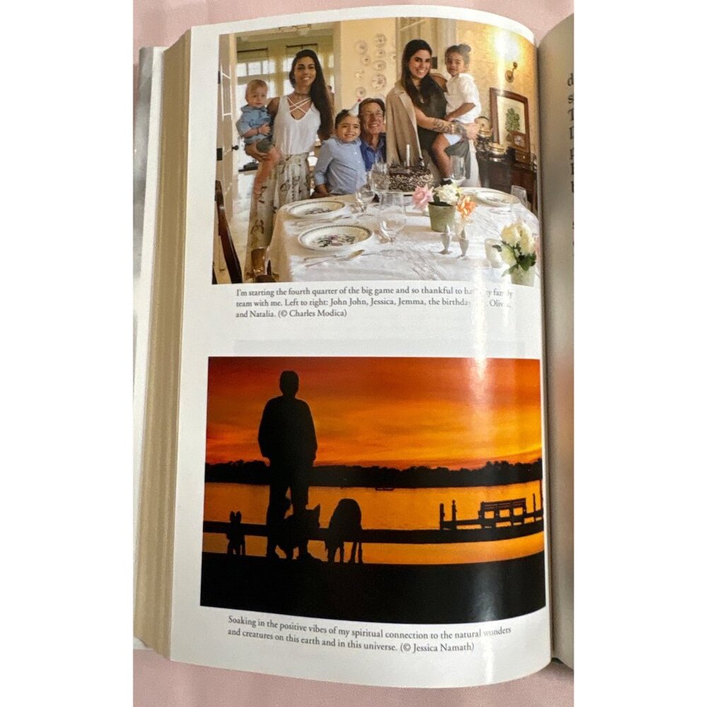 Joe Namath All The Way: My Life In Four Quarters Hardcover Large Print Biography - Picture 7 of 11